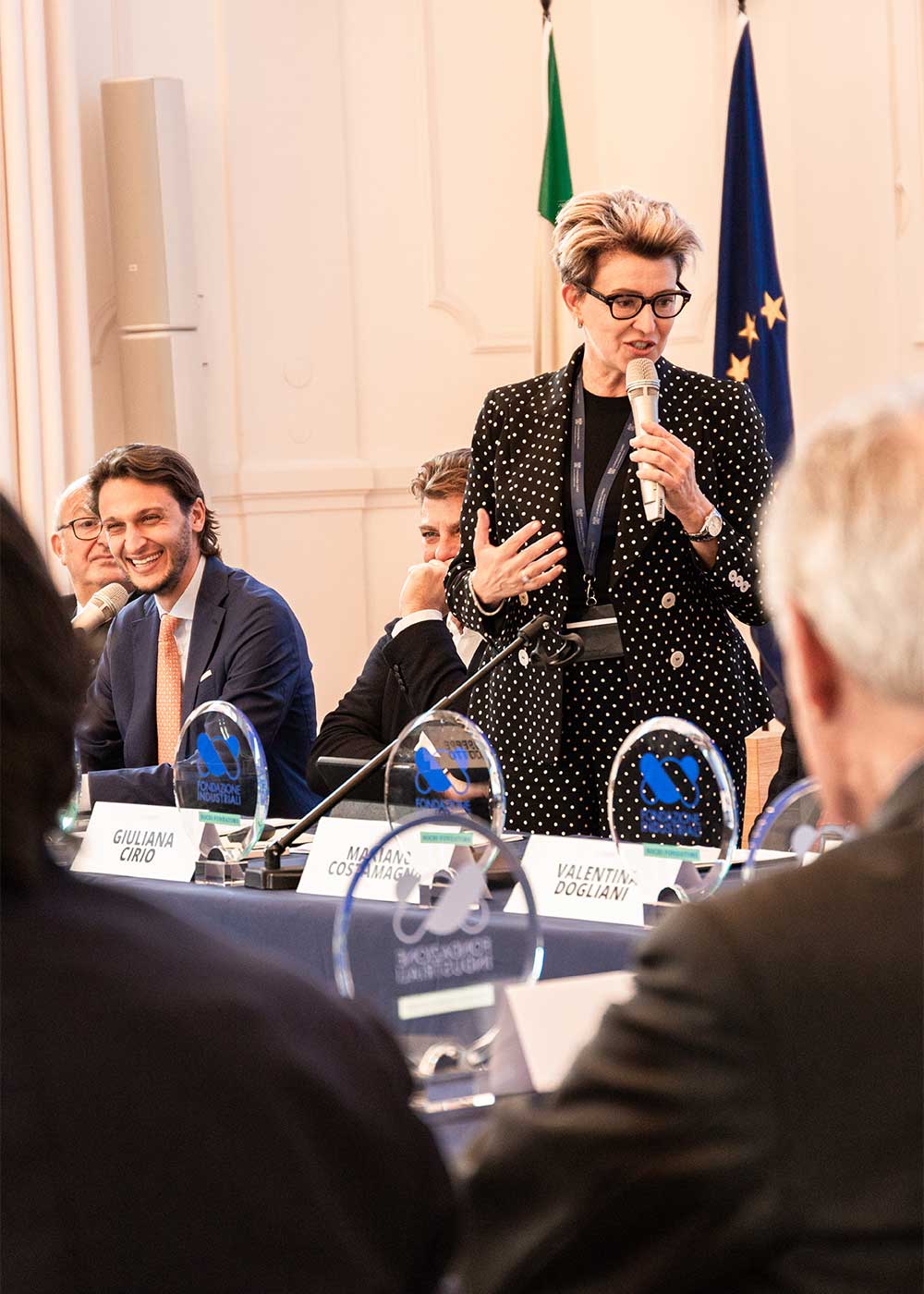 Giuliana Cirio, atto Fondazione Industriali