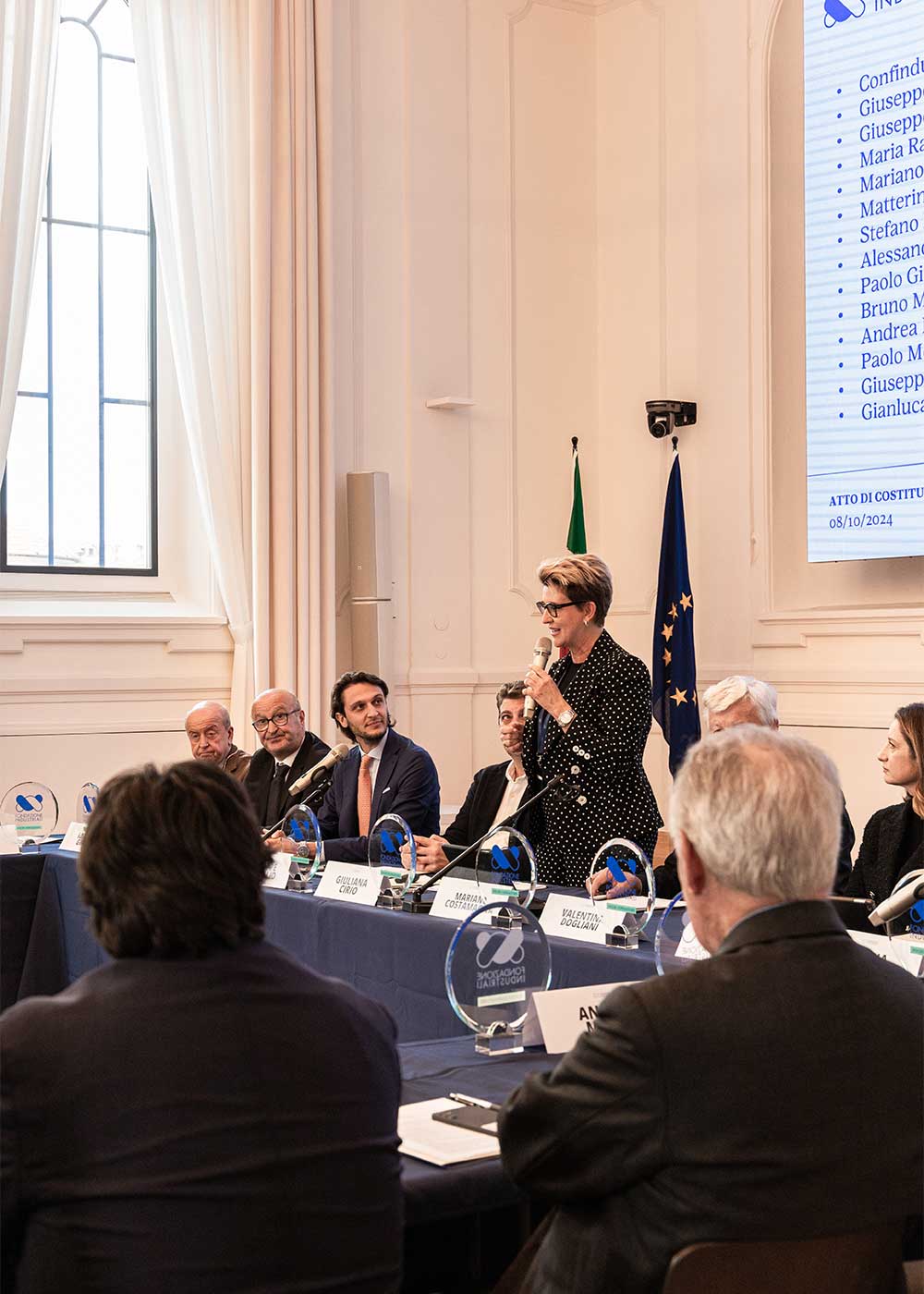Giuliana Cirio presenta la fondazione