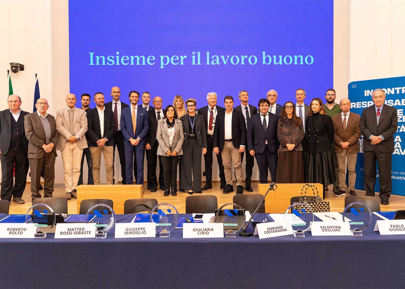 I Soci fondatori e la presidente